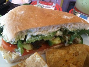 Carne asada torta. Barrio Star.